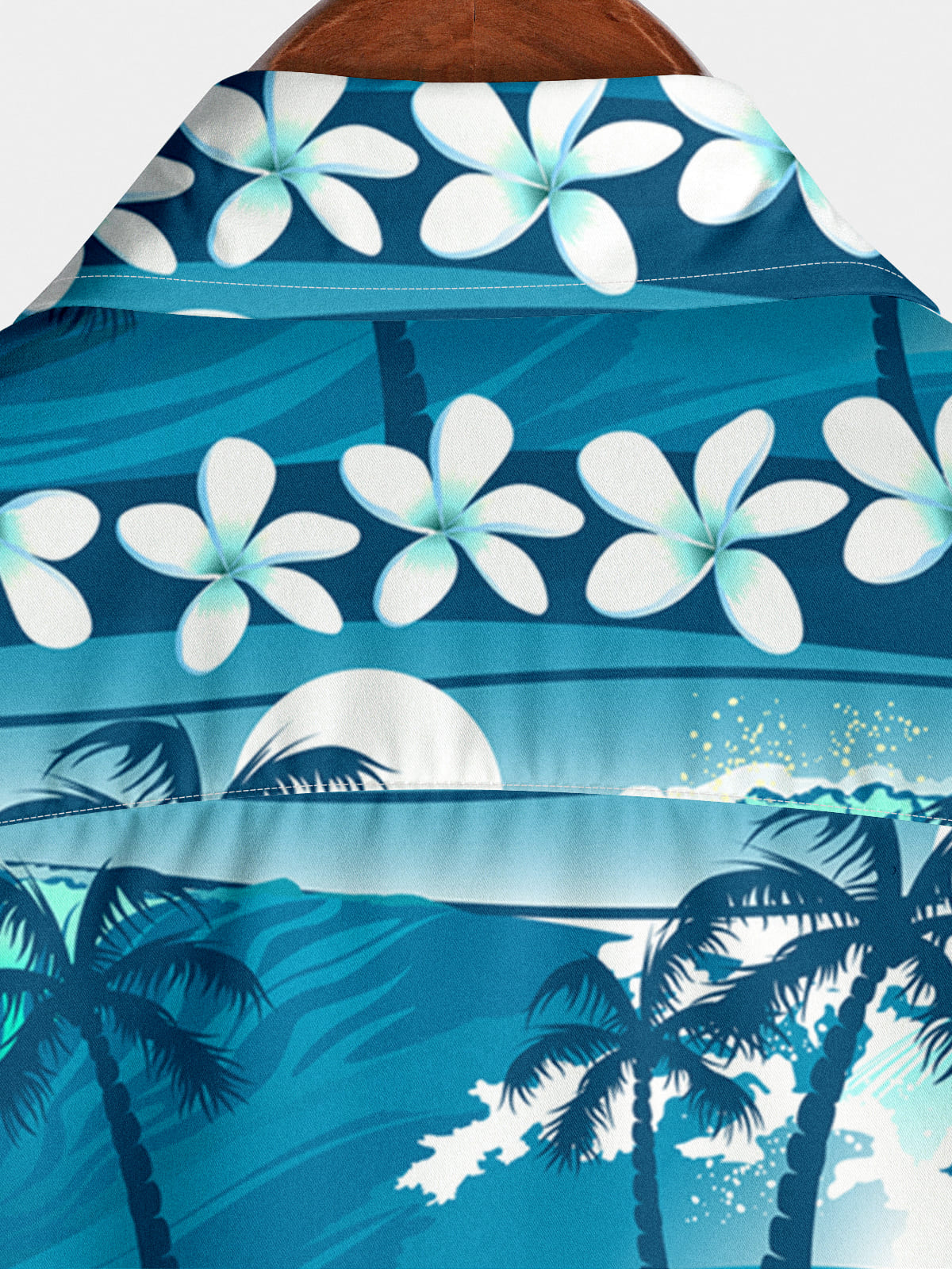Camicia a maniche corte hawaiana floreale da uomo