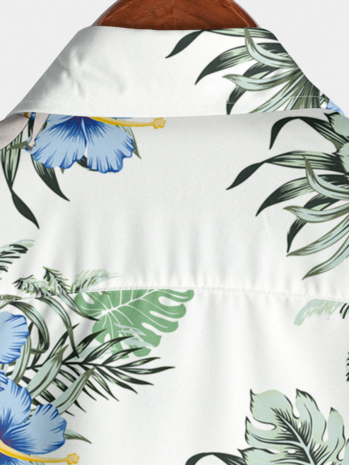 Chemise à manches courtes à fleurs pour hommes