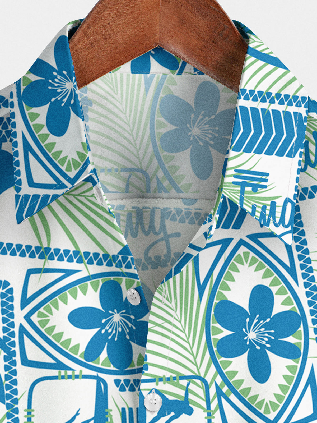 Chemise hawaïenne à manches courtes pour hommes