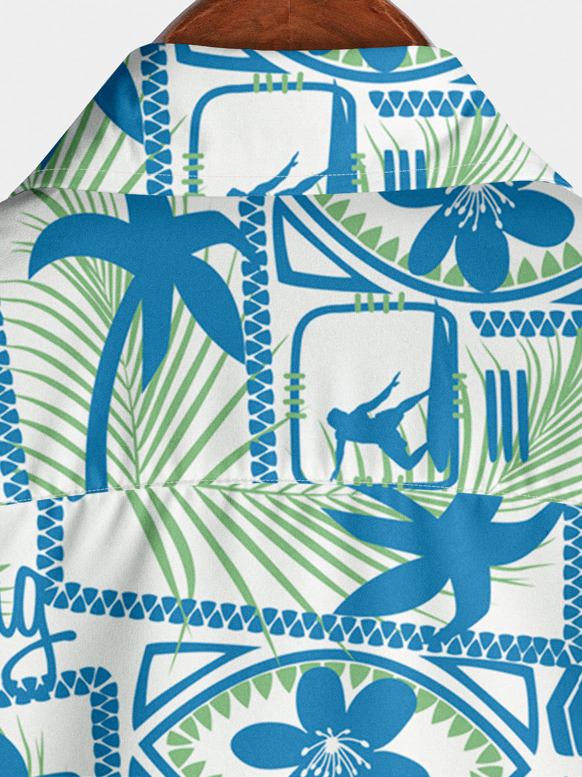 Chemise hawaïenne à manches courtes pour hommes
