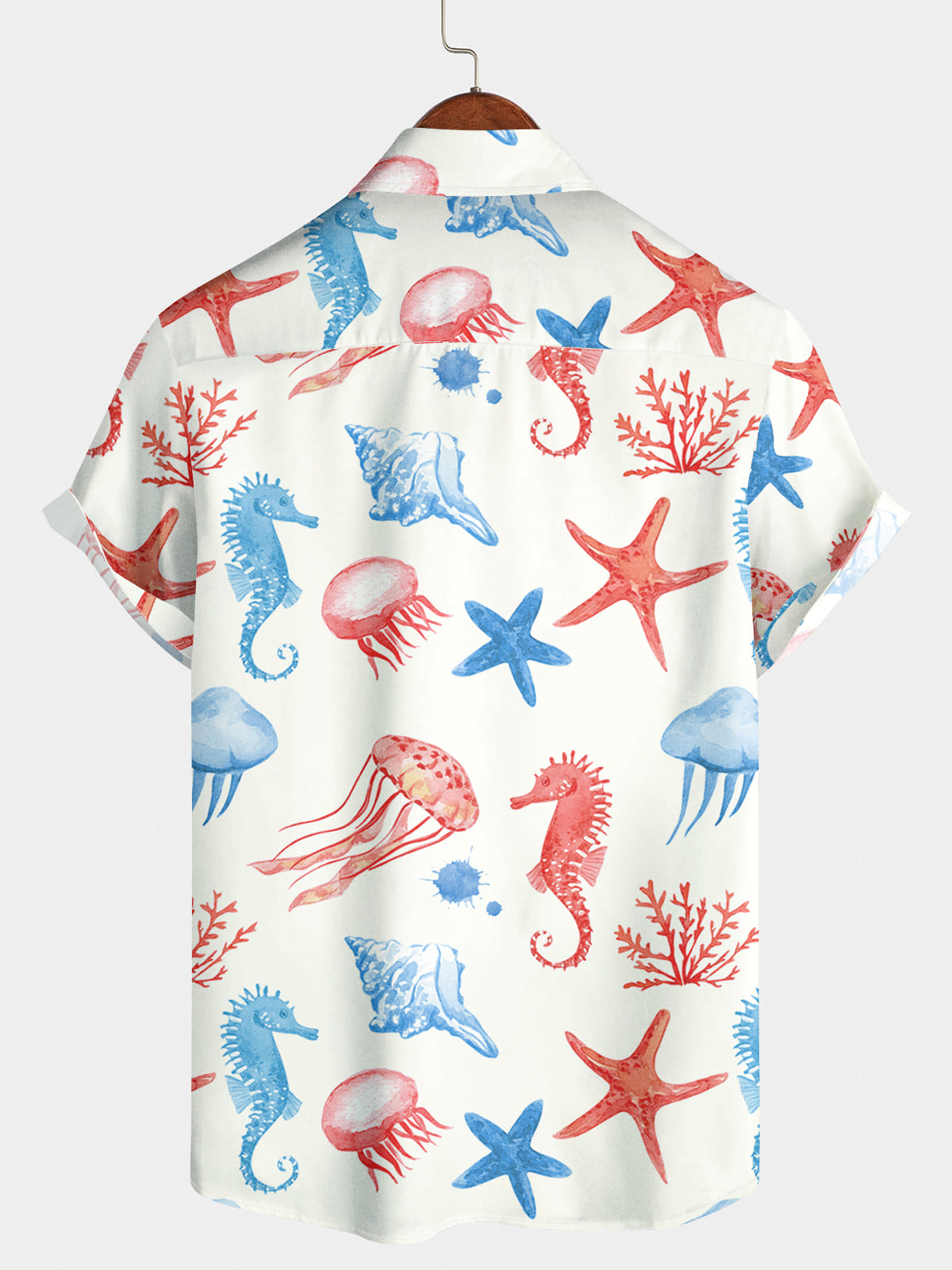Chemise à manches courtes Jellyfish Holiday pour hommes