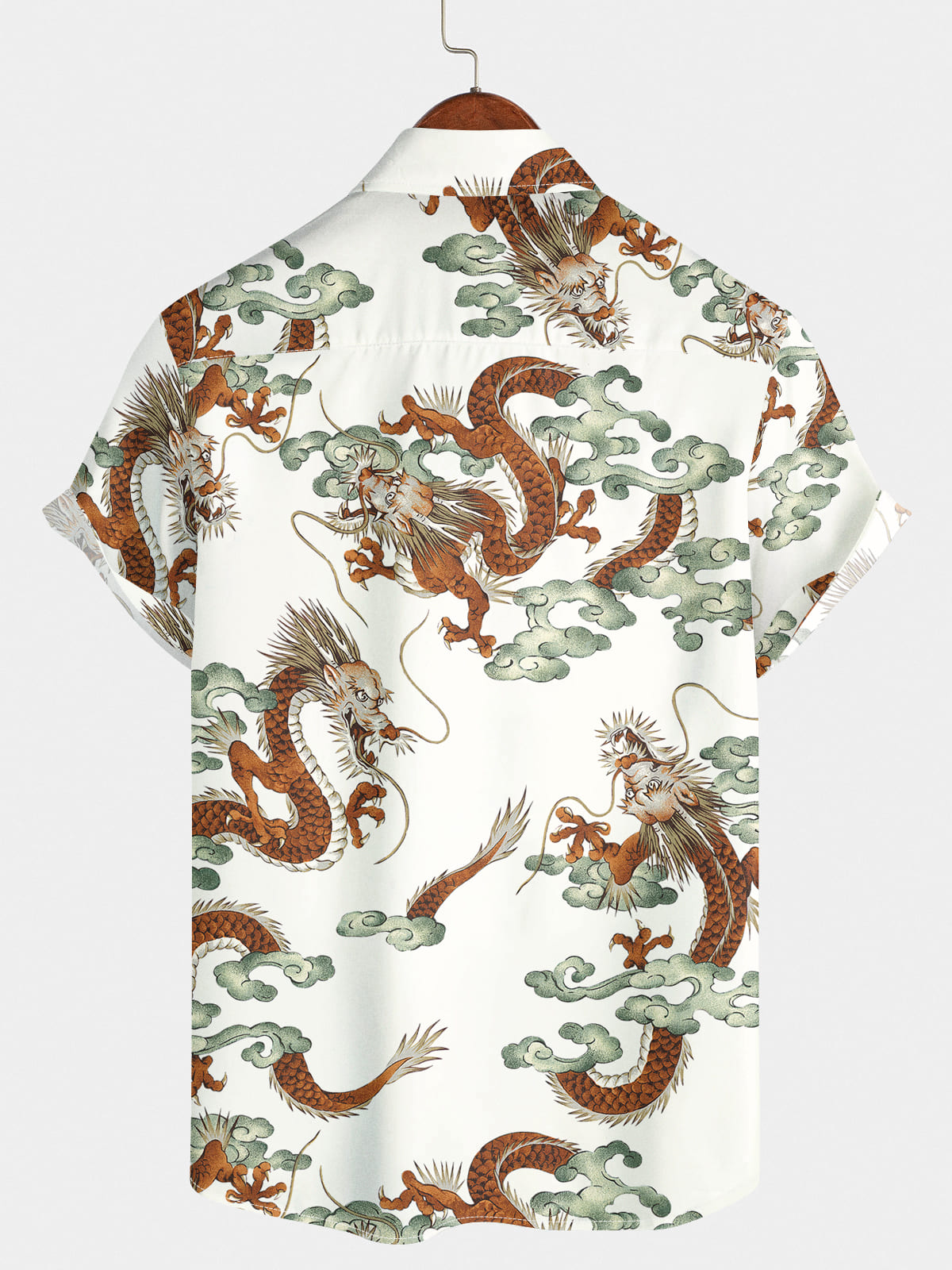 Chemise à manches courtes Dragon Holiday pour hommes