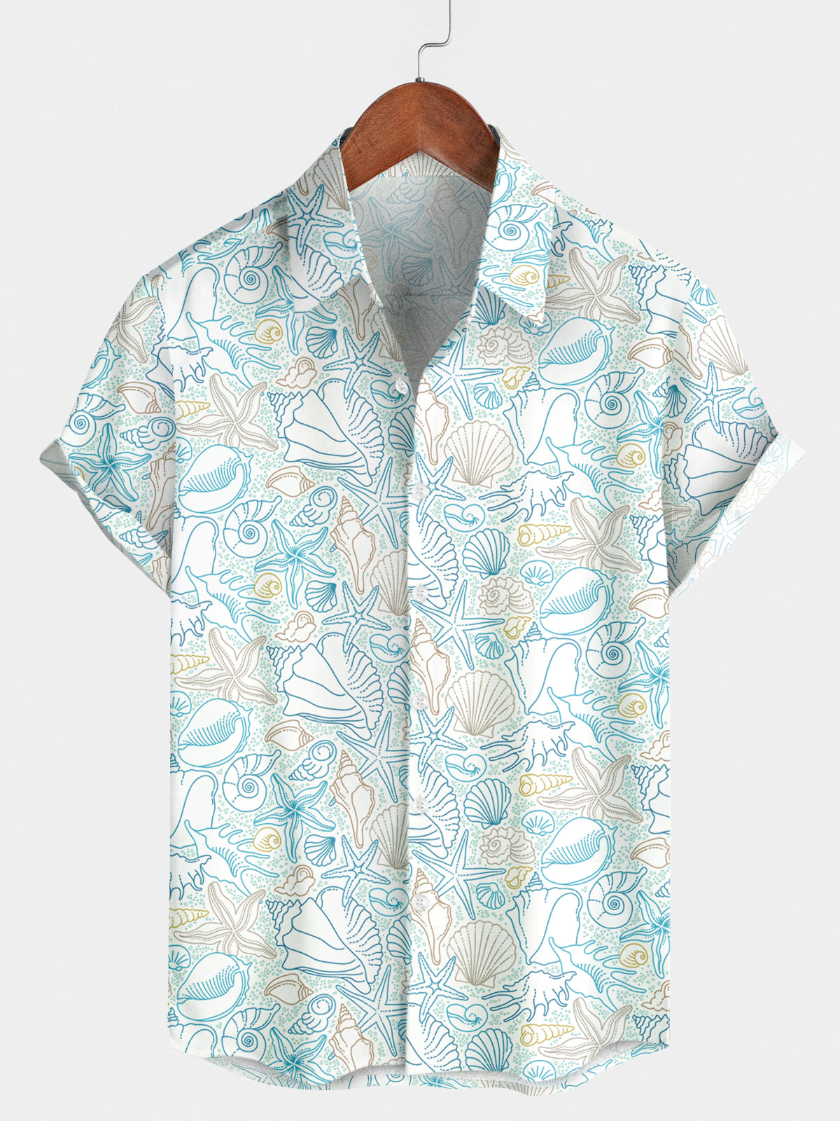 Men's Shell Holiday Short Sleeve Shirt