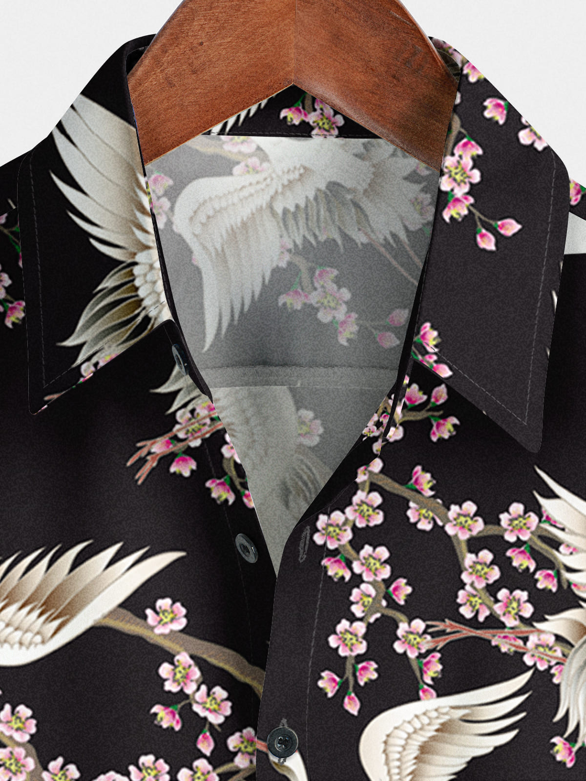 Camicia a maniche corte Crane Sakura da uomo