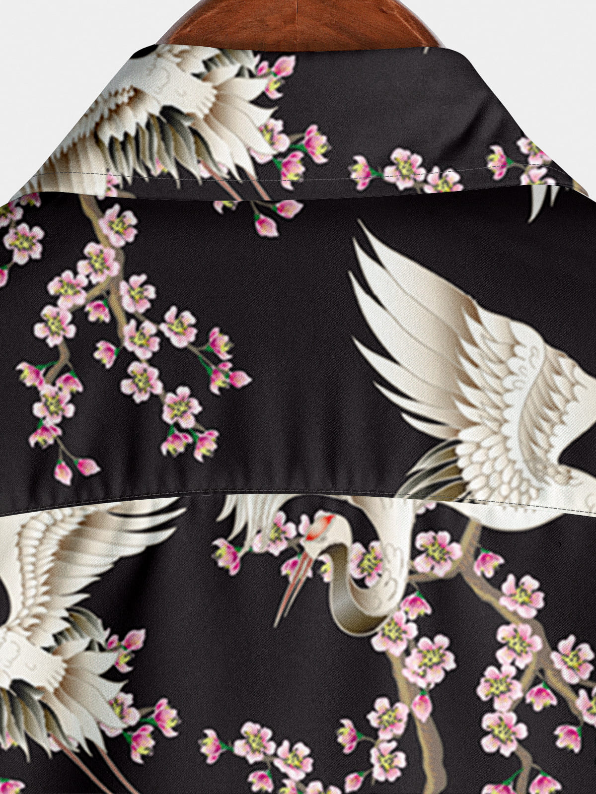 Camicia a maniche corte Crane Sakura da uomo
