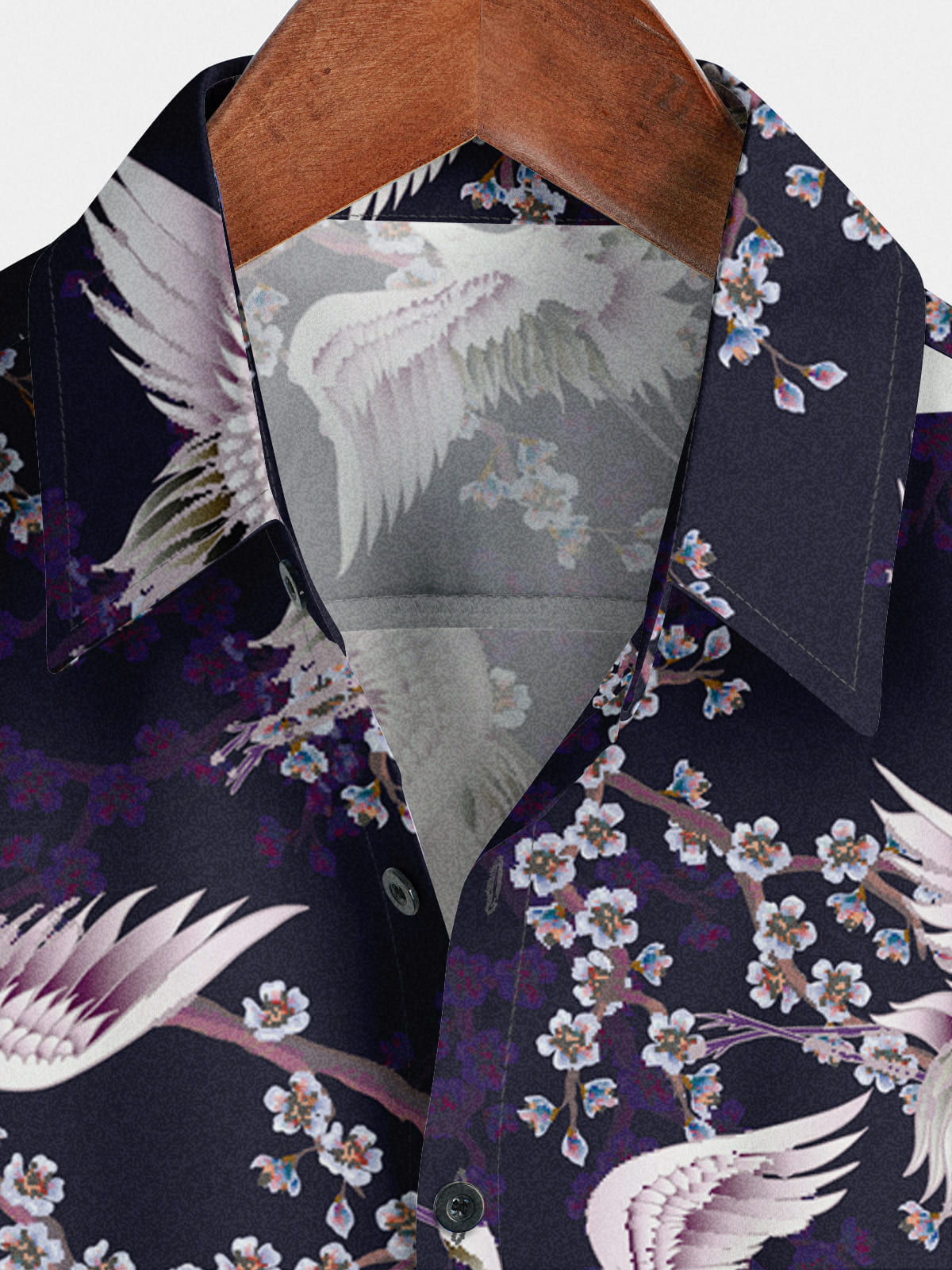 Camicia a maniche corte Crane Sakura da uomo