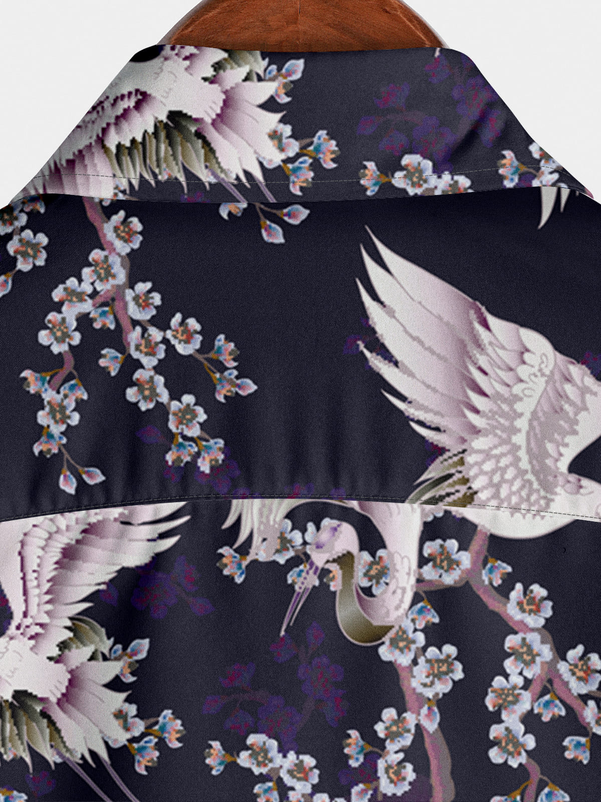 Camicia a maniche corte Crane Sakura da uomo