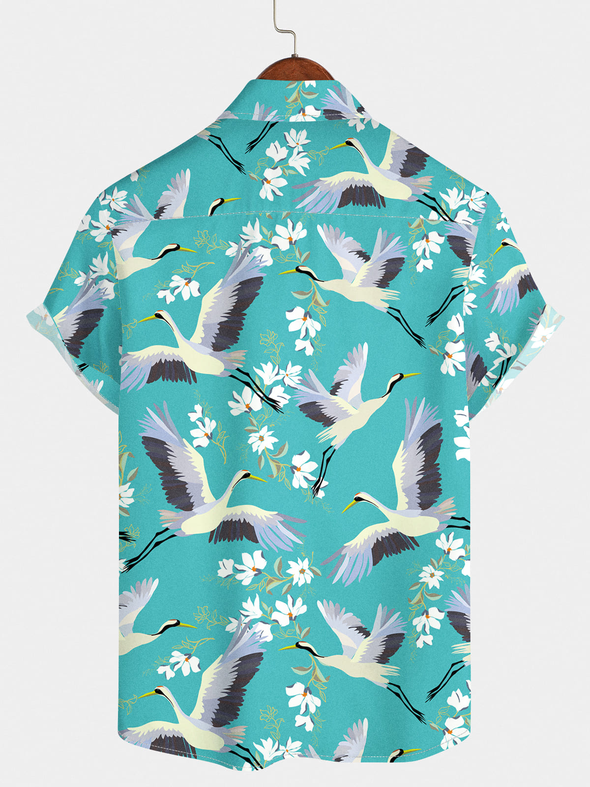 Men's Crane Holiday Short Sleeve Shirt