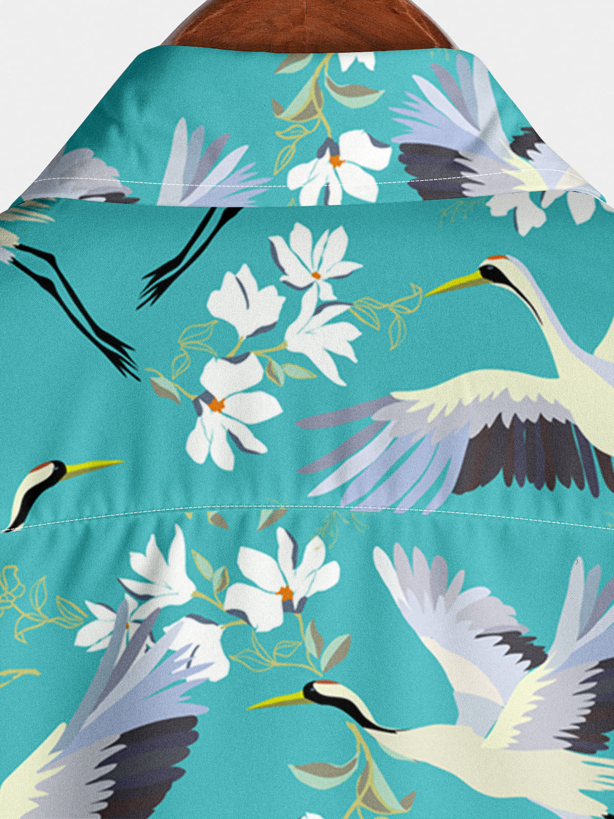 Men's Crane Holiday Short Sleeve Shirt