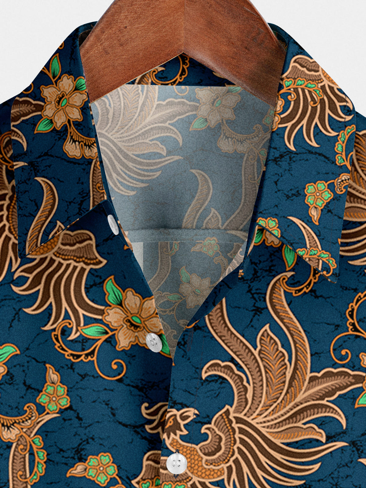 Men's Phoenix Print Short Sleeve Shirt