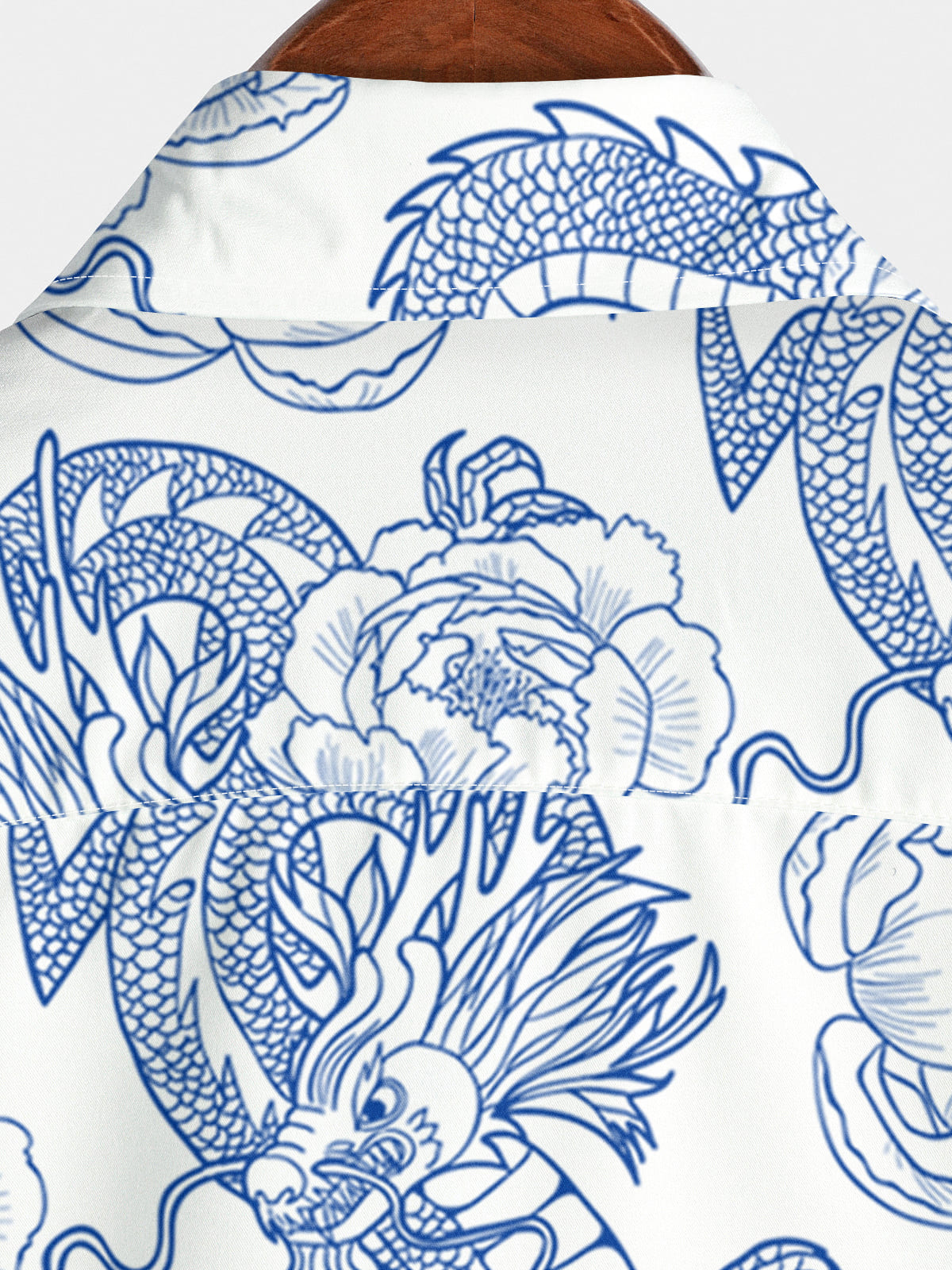 Men's Dragon Holiday Short Sleeve Shirt