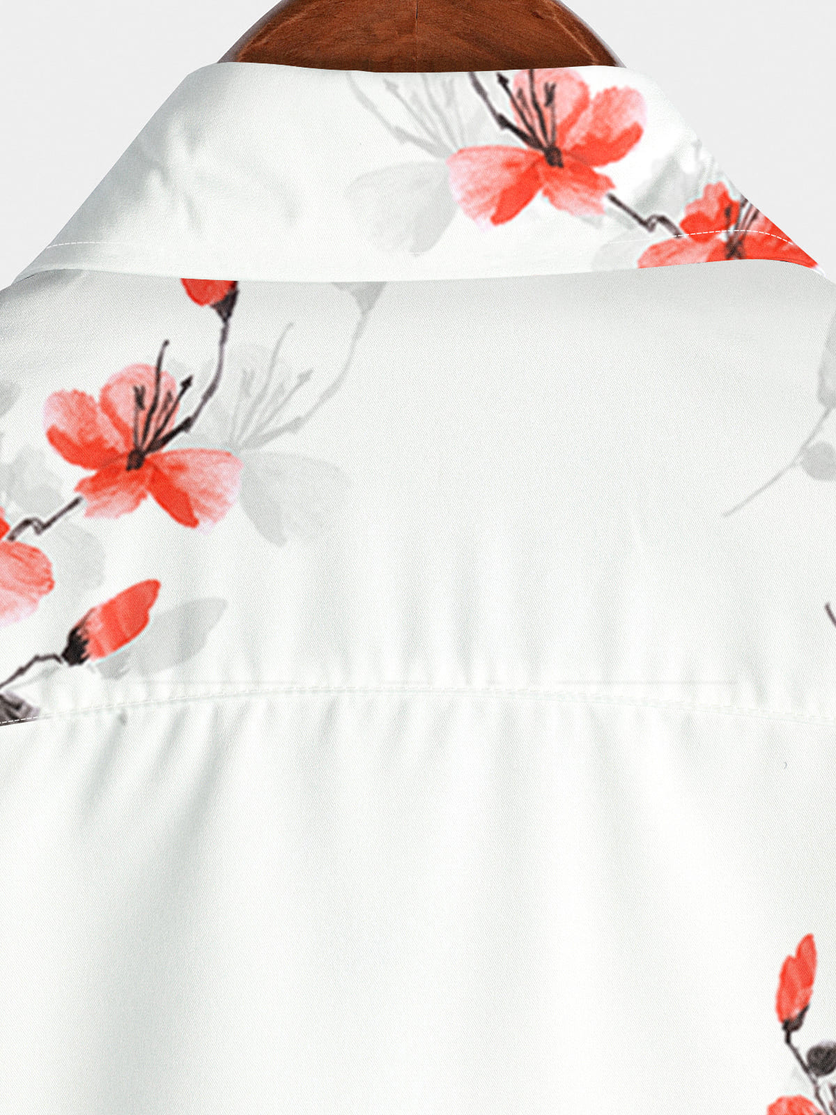 Men's Floral Print Short Sleeve Shirt
