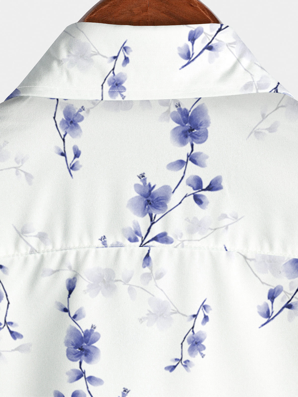 Men's Floral Print Short Sleeve Shirt