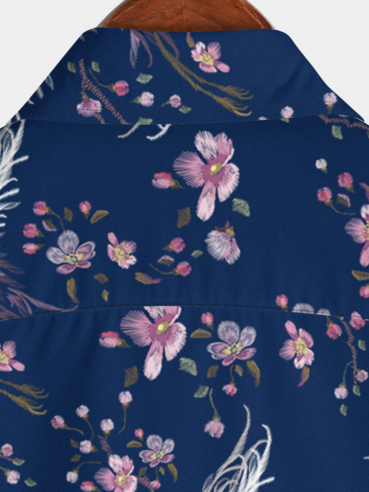 Men's Floral Print Short Sleeve Shirt