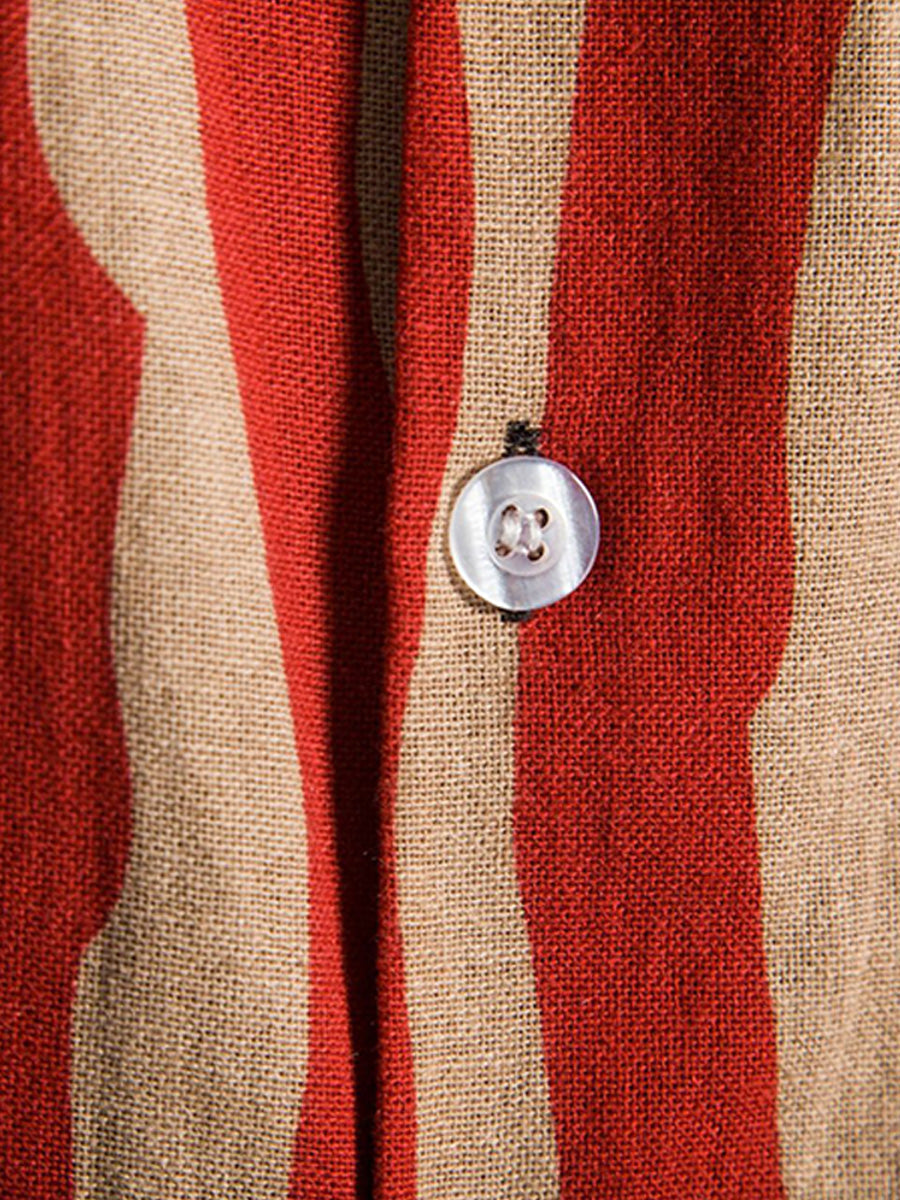 Camicia da uomo a maniche corte con motivo Ripple