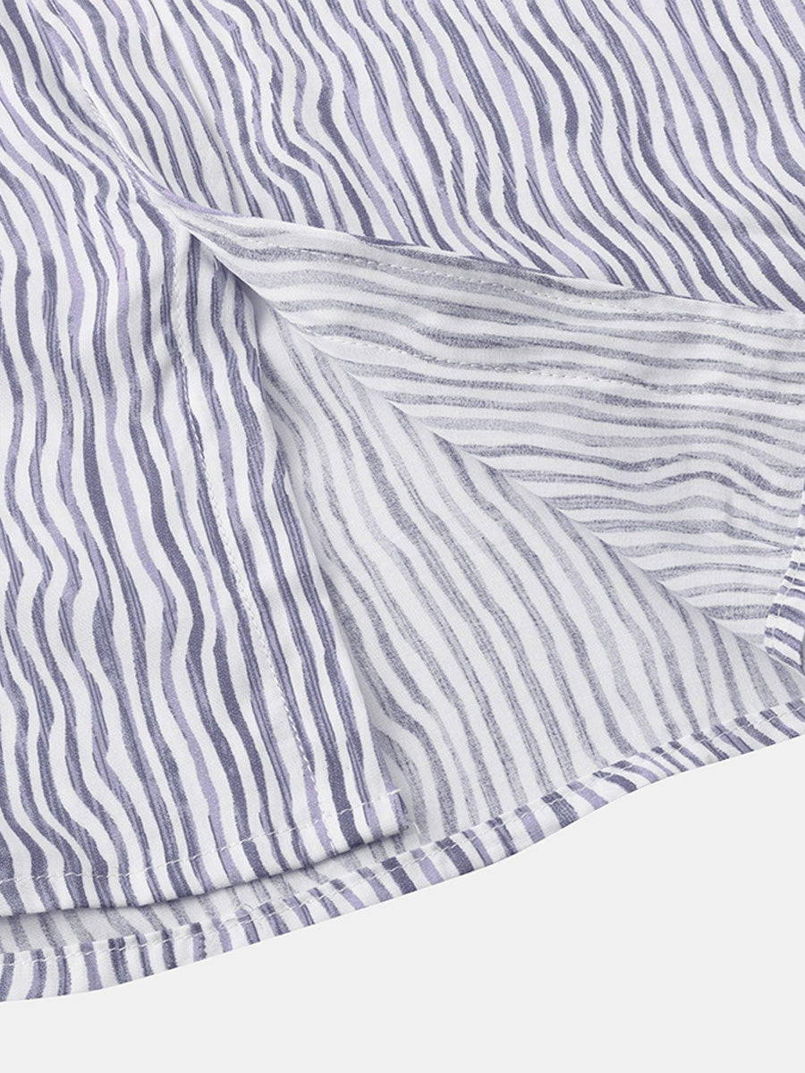 Chemise décontractée à manches courtes pour hommes