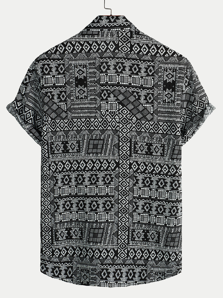 Men's Casual Holiday short sleeve shirt