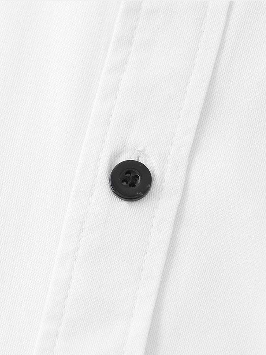 Camicia casual da uomo a manica corta