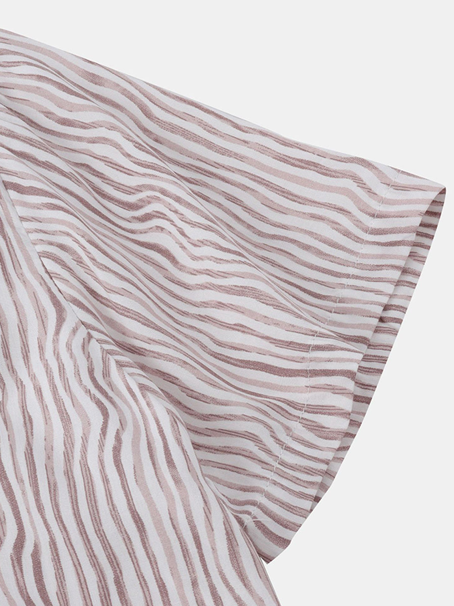 Chemise décontractée à manches courtes pour hommes