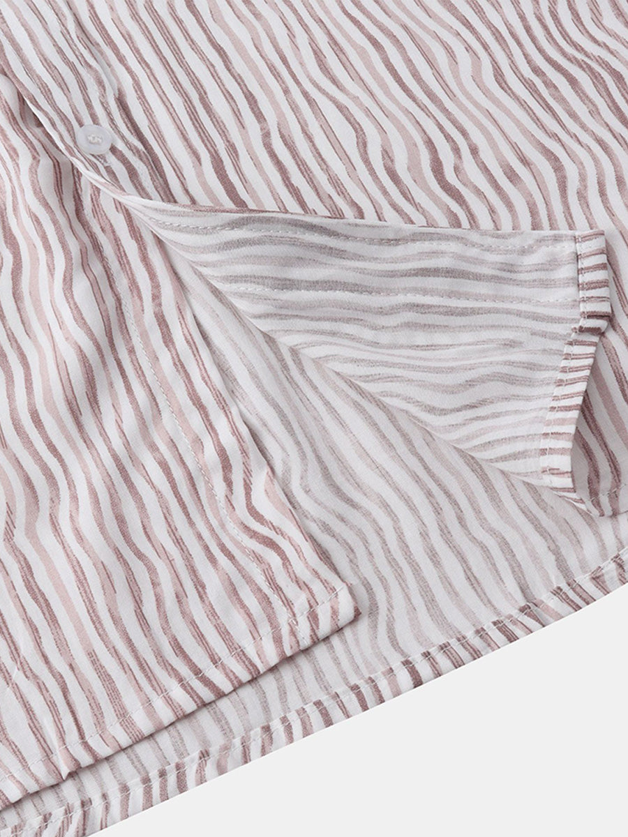 Chemise décontractée à manches courtes pour hommes