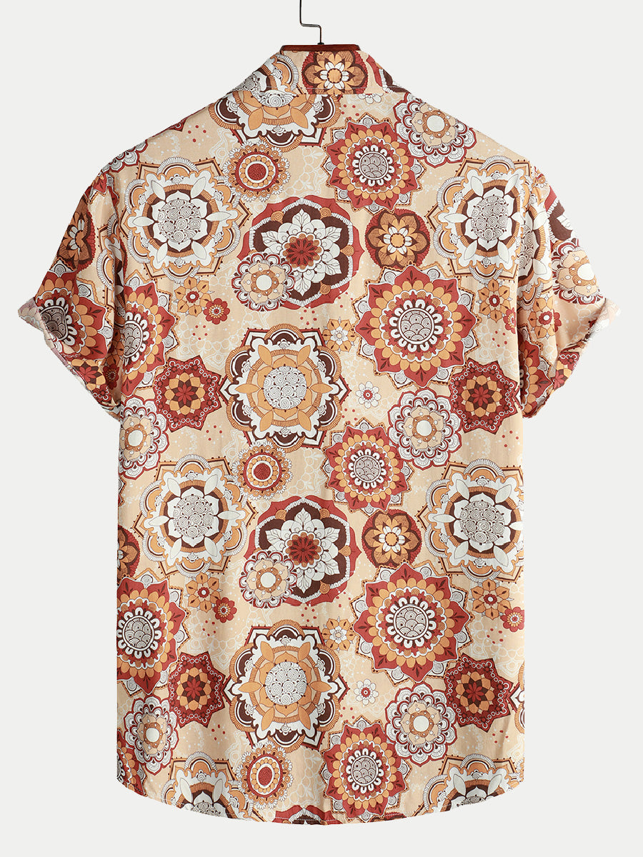 Men's Fragmented Beach short sleeve shirt