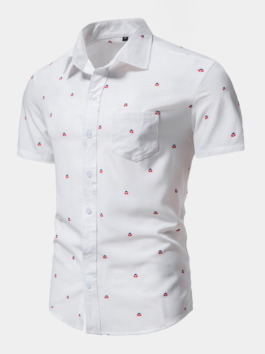 Chemise à manches courtes Fashion Business pour hommes