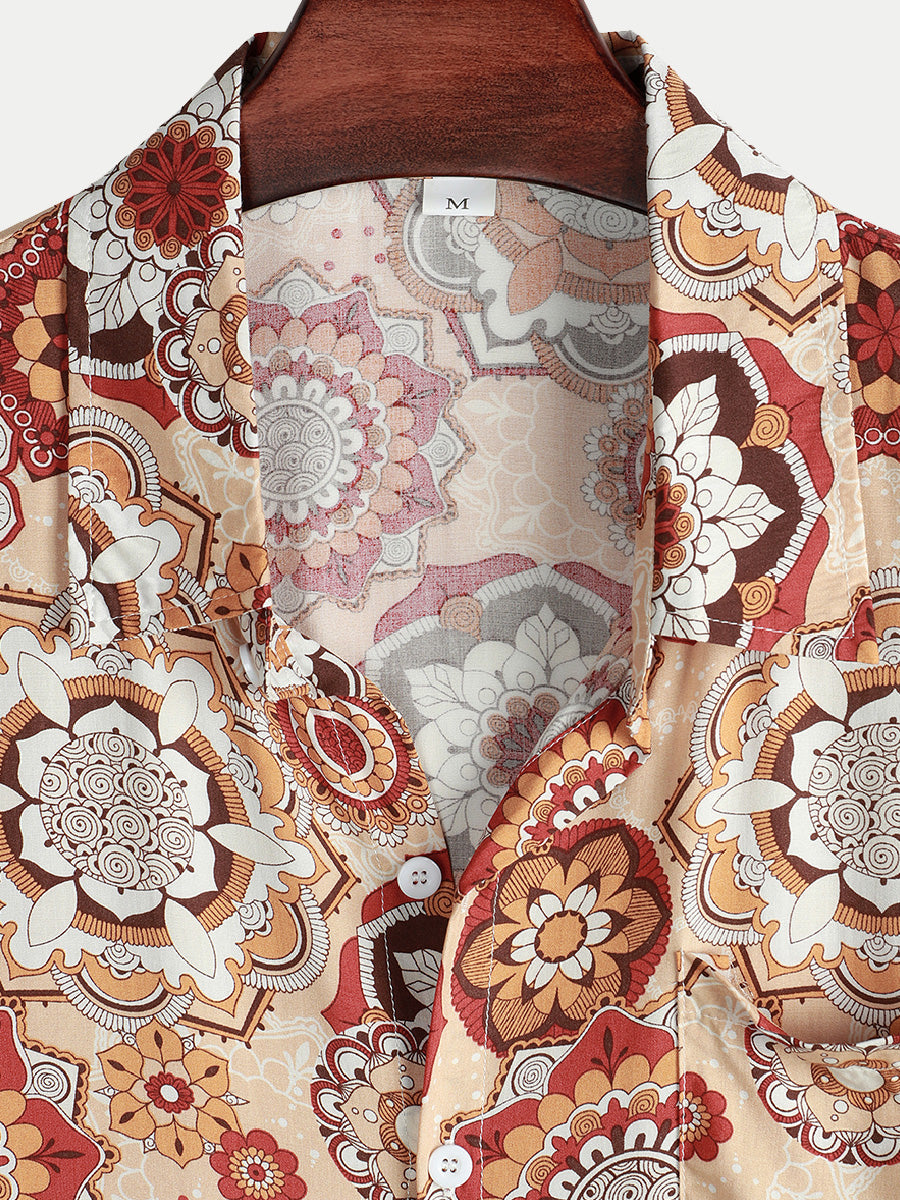Men's Fragmented Beach short sleeve shirt