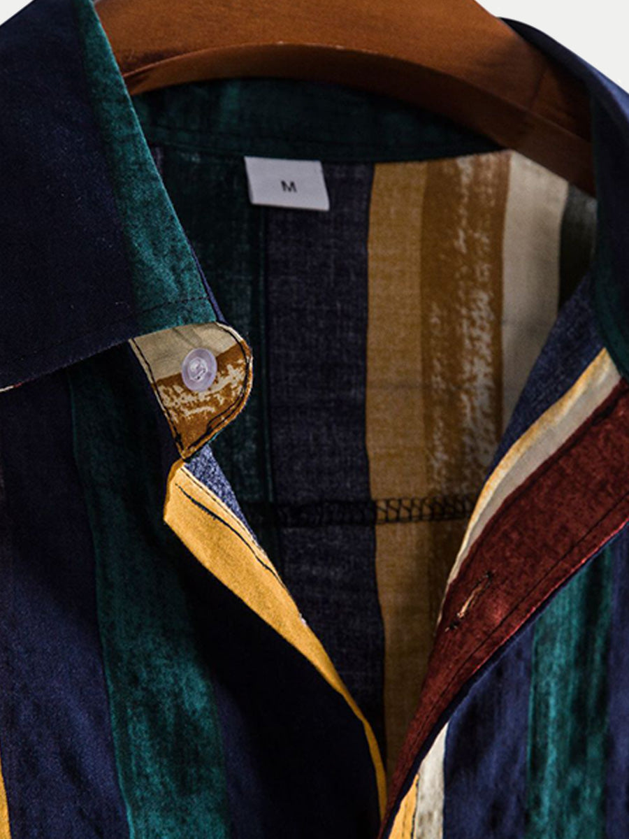 Chemise décontractée à manches courtes pour hommes