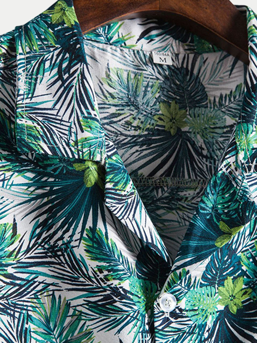 Chemise à manches courtes de vacances pour hommes