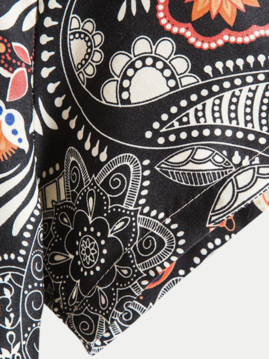 Men's hawaiian casual short sleeve shirt