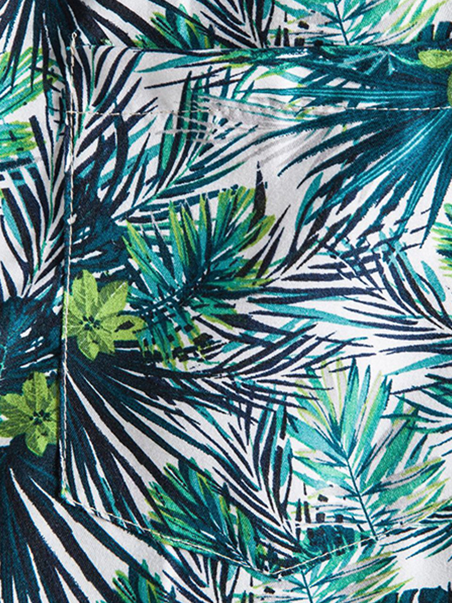 Chemise à manches courtes de vacances pour hommes