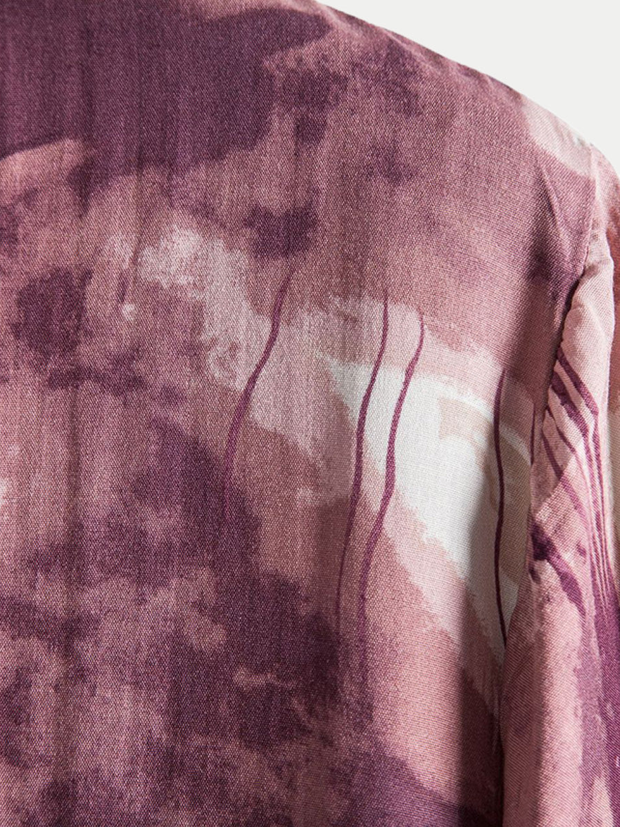 Camicia a maniche corte tinta unita da uomo
