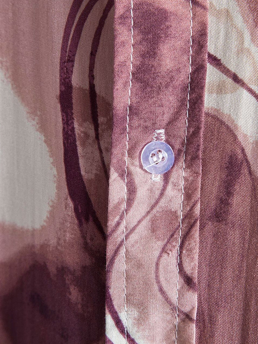 Camicia a maniche corte tinta unita da uomo