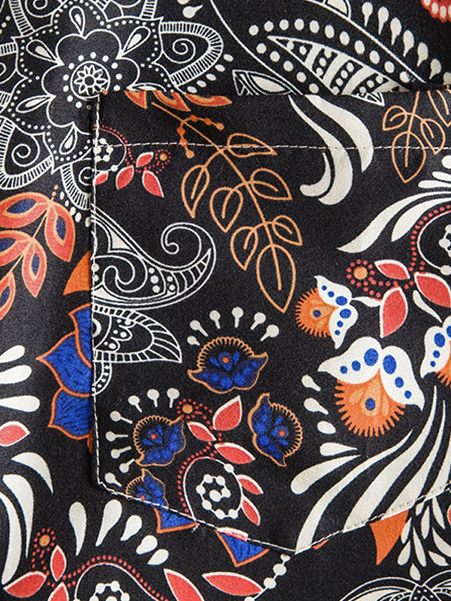 Men's hawaiian casual short sleeve shirt