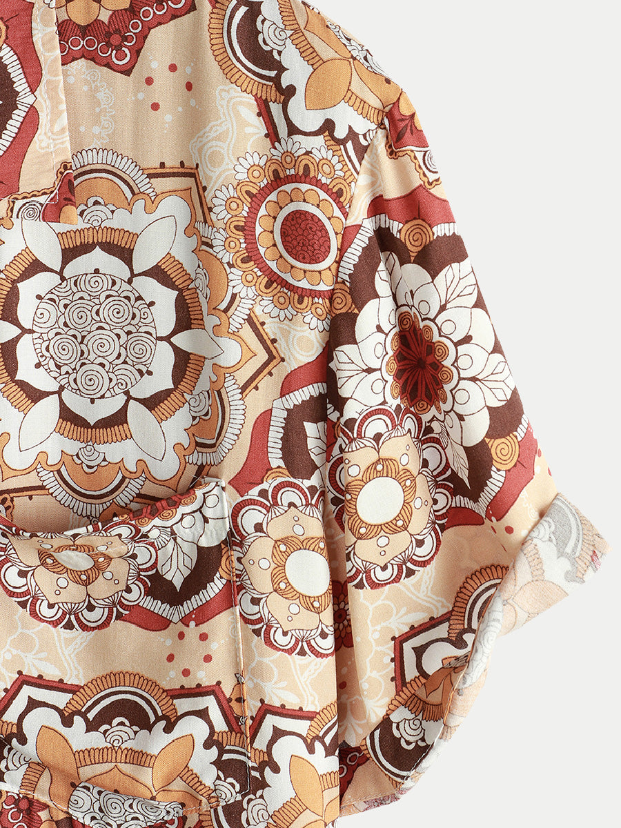 Men's Fragmented Beach short sleeve shirt