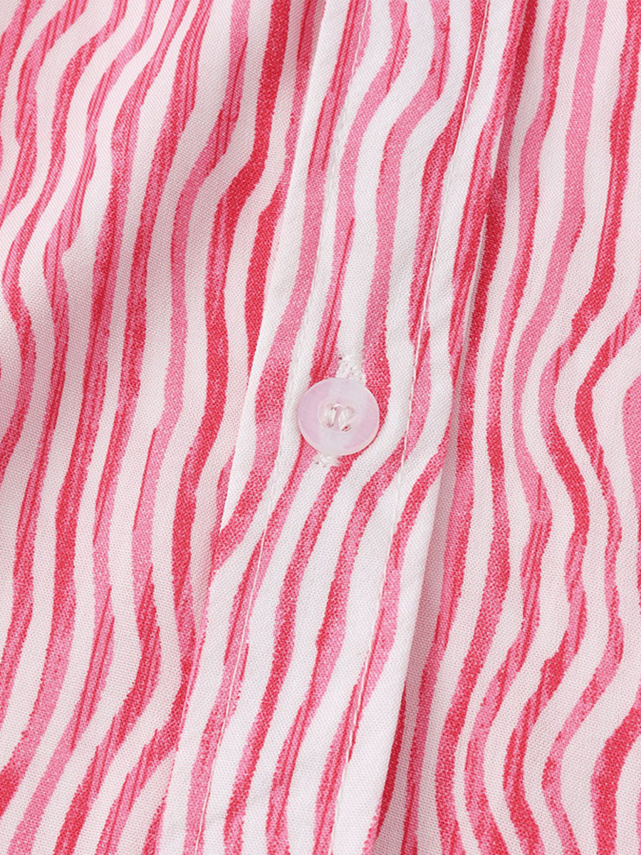 Chemise décontractée à manches courtes pour hommes