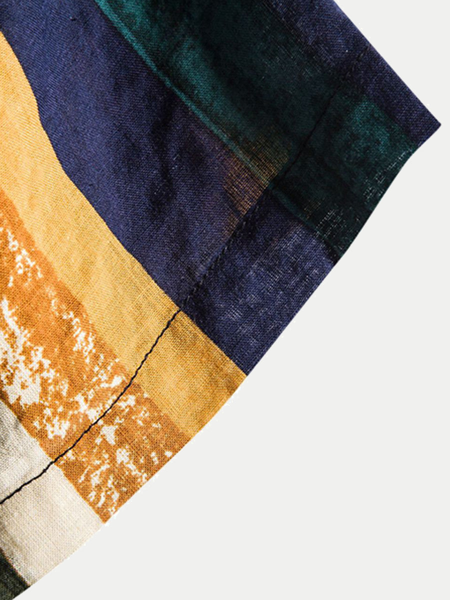 Chemise décontractée à manches courtes pour hommes