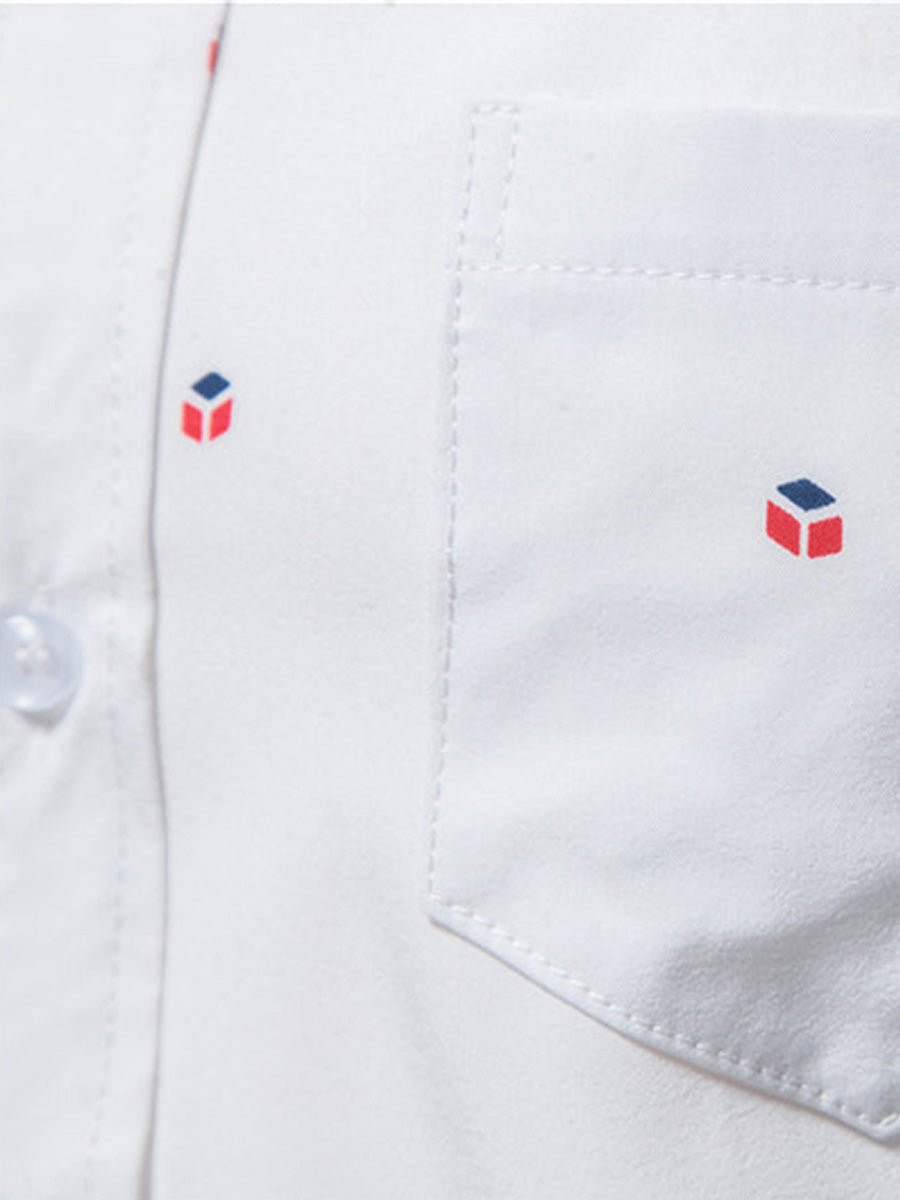 Chemise à manches courtes Fashion Business pour hommes