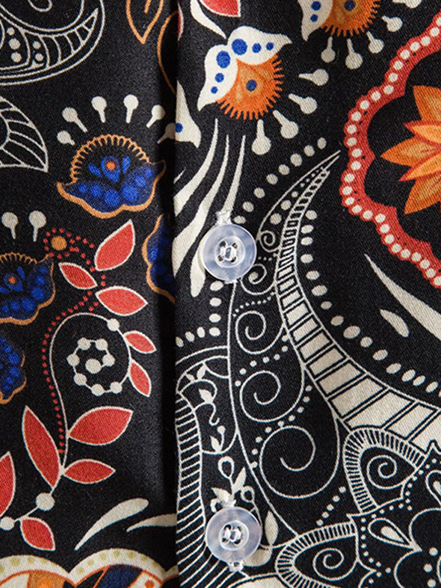 Men's hawaiian casual short sleeve shirt