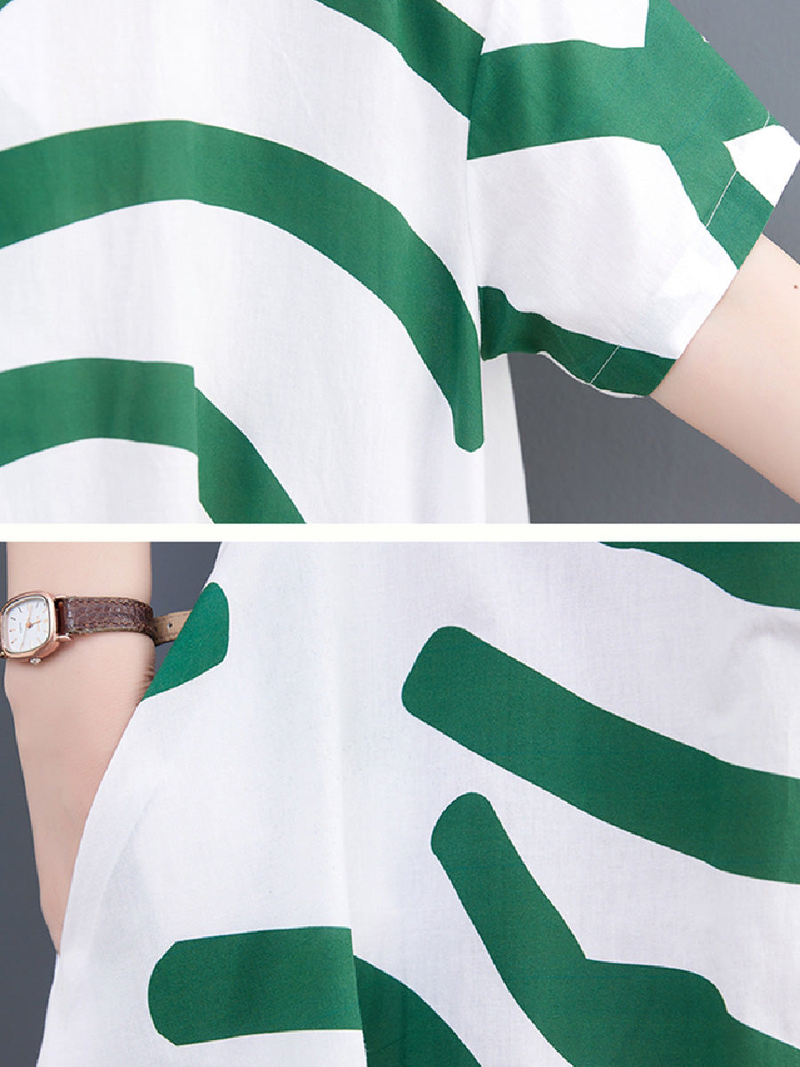 Oversized sweet and slimming Loose dress