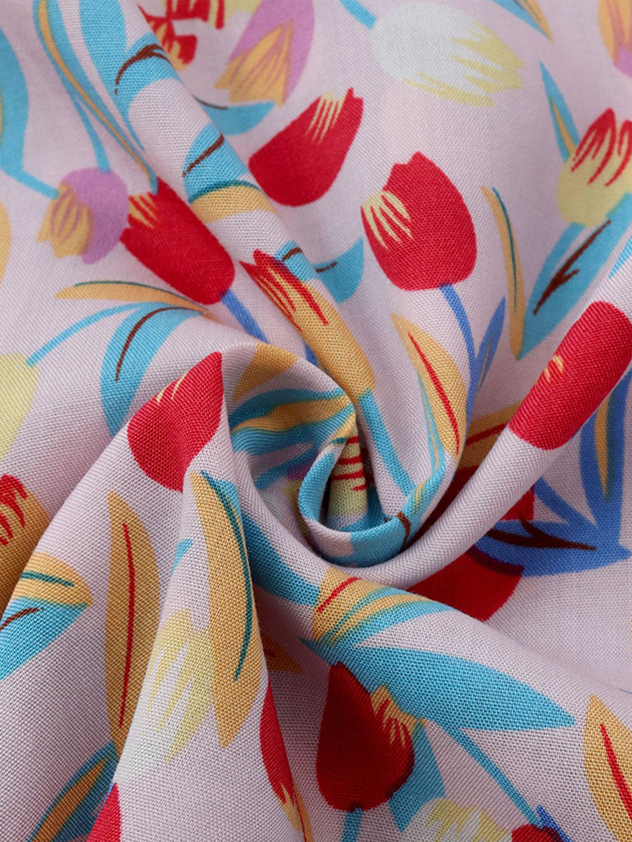 Camicia a maniche corte casual hawaiana da uomo