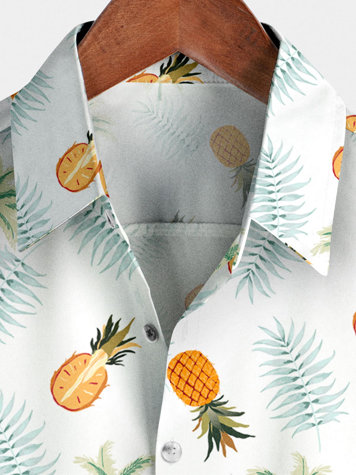 Chemise hawaïenne décontractée à manches courtes pour hommes