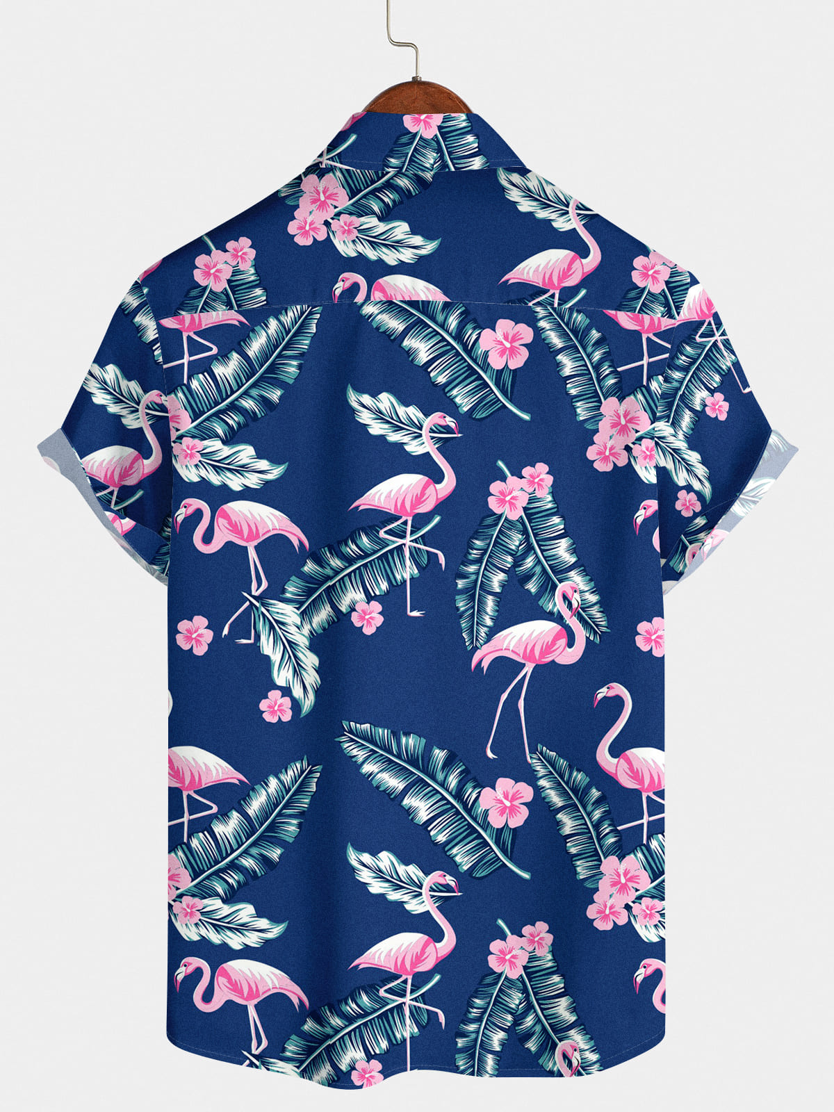 Chemise hawaïenne à manches courtes pour hommes