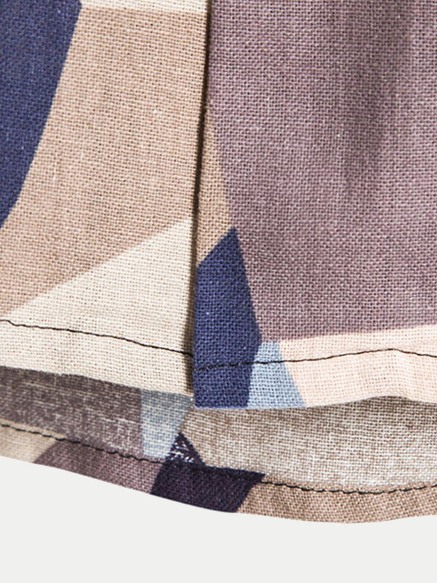 Chemise décontractée à manches courtes pour hommes