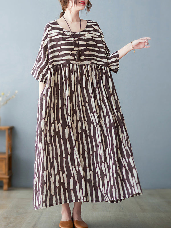 Slim ethnic style dress